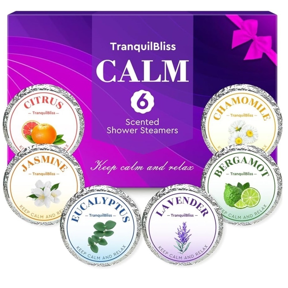 Shower Steamers, Shower Bombs with Natural Fragrance, Self Care& Relaxation,